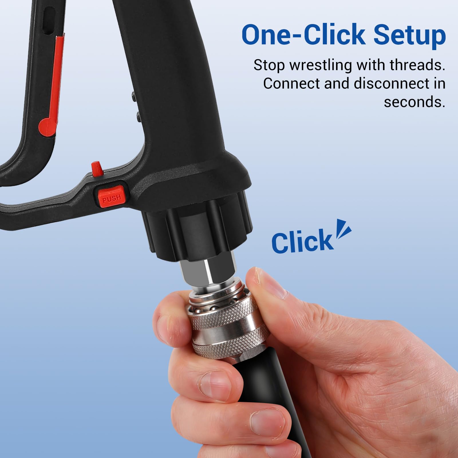 Earleas pressure washer adapter set - Image 4